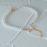 Pearl Single Zircon Bracelet S925 Sterling Silver