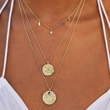 Star Zircon Pearl 925 Silver Clavicle Chain Necklace Women Jewelry