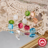 Zircon Earrings Candy Sweet Stud Earrings Wedding Party Jewelry