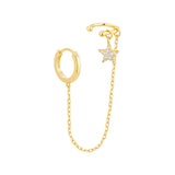 Chic Ins Style 925 Sterling Silver Tassel Earring
