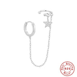Chic Ins Style 925 Sterling Silver Tassel Earring