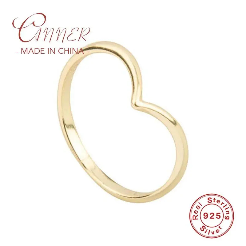 925 Silver Heart Ring Love Wedding Bands Ring for Women Size 6/7/8