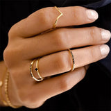 925 Silver Heart Ring Love Wedding Bands Ring for Women Size 6/7/8