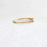 Triangle Crystal Ring 925 Sterling Silver Jewelry Rings For Women