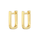 925 Silver Hoop Earrings Minimalist Huggie Piercing 925 Jewelry
