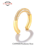 925 Silver CZ Ear Cuff Clip Earrings for Women