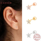 Minimalist Small Stud Earrings 925 Sterling Silver Jewelry
