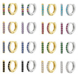 CANNER Y2K Rainbow Zircon Small Hoop Earrings for Women