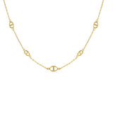 925 Sterling Silver Letter Chain Necklace Zircon Collar Initial Collares