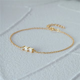 S925 Sterling Silver Women's Bracelet, Micro Zircon Inlay Chain