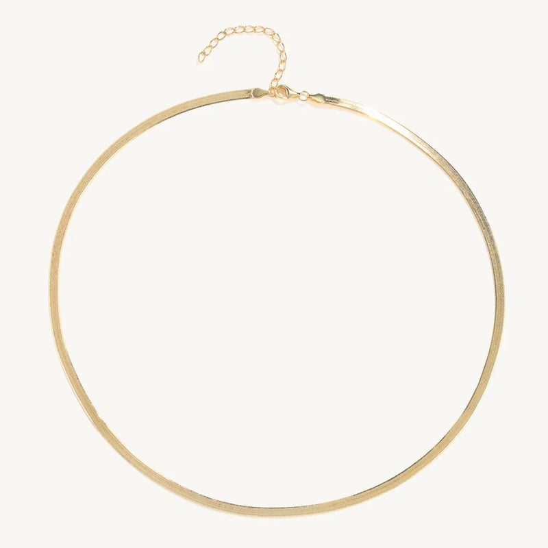 925 Silver Necklace for Women Minimalist Clavicle Chain