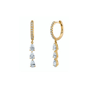925 Sterling Silver Hoop Earrings For Women Round Huggie Earring