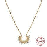 925 Silver Necklace Women Clavicle Chain Silver Jewelry Collares