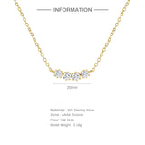 Moonstone Necklace 925 Sterling Silver Long Chain Wedding