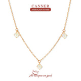Opal Necklace 925 Sterling Silver Crystal Collier Long Chain Fine Jewelry