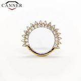 925 Sterling Silver Zircon Stud Earrings Cartilage Piercing