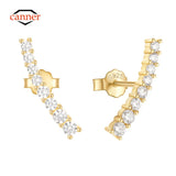 Zircon 925 Silver Stud Earring for Women