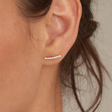 Zircon 925 Silver Stud Earring for Women