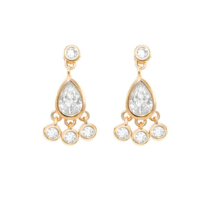 Mini Crystal 925 Silver Earring for Women Stud Earrings Zirconia