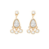 Mini Crystal 925 Silver Earring for Women Stud Earrings Zirconia