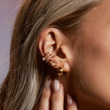 Mini Pearl Earrings Silver 925 Zirconia Stud Earrings