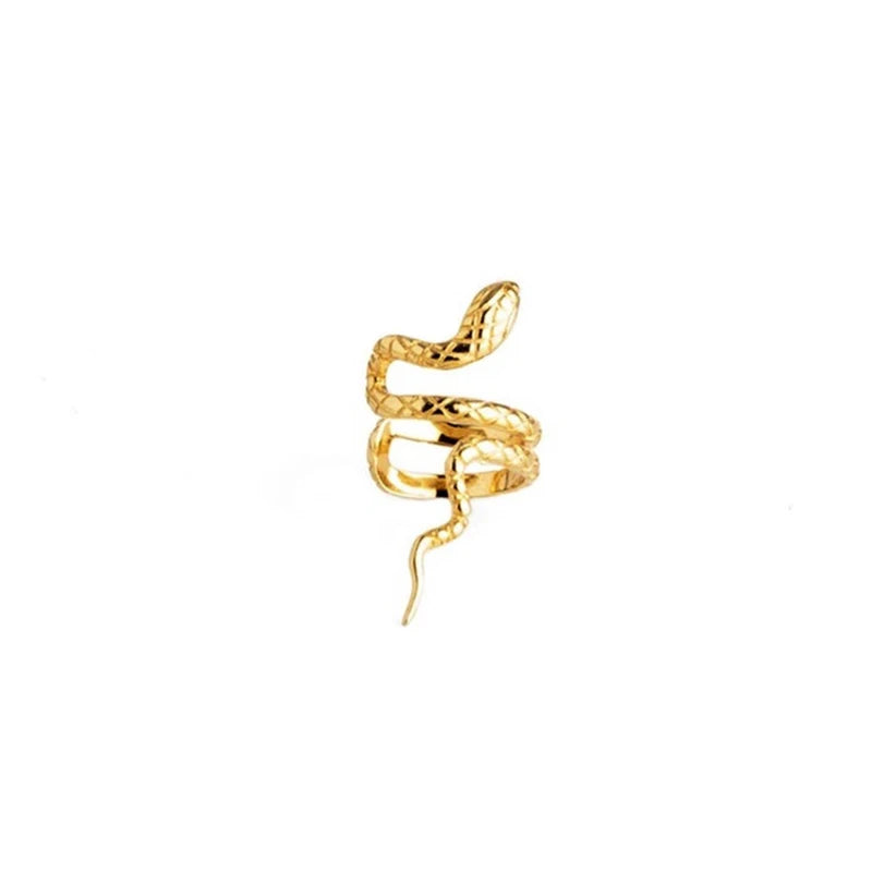 925 Silver Butterfly Snake Earcuff Fine Jewelry Earring