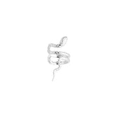 925 Silver Butterfly Snake Earcuff Fine Jewelry Earring