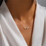S925 Sterling Silver Zircon Pendant Necklace
