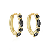 Ocean 925 Sterling Silver Hoop Earrings for Women