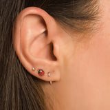 Fruit Enamel Stud Earrings 925 Silver Avocado Orange Mango Strawberry