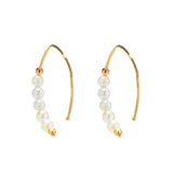925 Sterling Silver Pearl Beads Stud Earring Hooks for DIY Jewelry