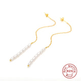 Plata 925 Silver Tassel Dangle Earring for Women Anniversary Wedding Party