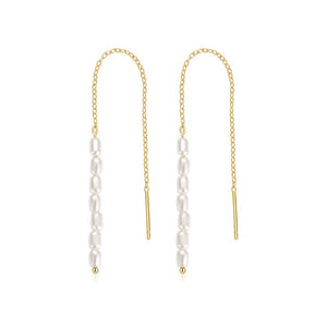 Plata 925 Silver Tassel Dangle Earring for Women Anniversary Wedding Party