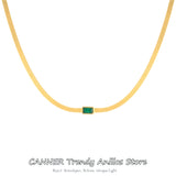 925 Silver Snake Chain Choker Necklace Fine Jewelry
