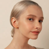 925 Silver Butterfly Pearl Ear Piercing Stud Earrings