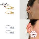 925 Silver Ear Cuff Clip Earrings no Piercing Jewelry Gift