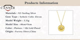 Genuine 925 Sterling Silver Eye Diamond Zircon Necklace Women Choker