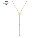 925 Silver Geometric Clavicle Necklace for Women