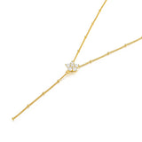 925 Silver Geometric Clavicle Necklace for Women
