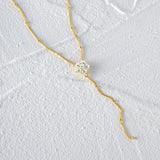 925 Silver Geometric Clavicle Necklace for Women