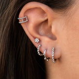 925 Sterling Silver Hoop Earrings Small Piercing Jewelry Gift for Women