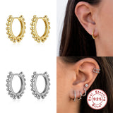 925 Sterling Silver Hoop Earrings Small Piercing Jewelry Gift for Women
