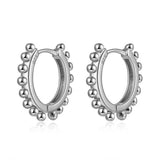 925 Sterling Silver Hoop Earrings Small Piercing Jewelry Gift for Women