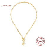 925 Silver Necklace Moon Star Key Pendant Chain Choker Bijoux Joyero