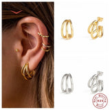 925 Silver Stud Earrings for Women Fine Jewelry