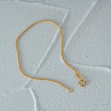 S925 Sterling Silver Bead Chain Bracelet Minimalist Ladies Bracelet
