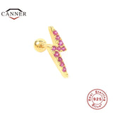Rose 925 Sterling Silver Stud Earrings for Women Small Piercing Earring Earings