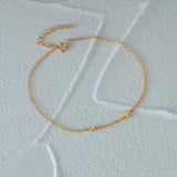 S925 Mini Cross Zircon Bracelet Thin Chains Gift