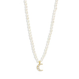 S925 Silver Star Devil Eye Pearl Necklace