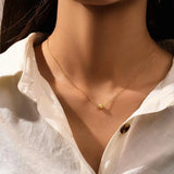 S925 Silver Round Beads Pendant Necklace Vintage Thin Chain Women's Gift